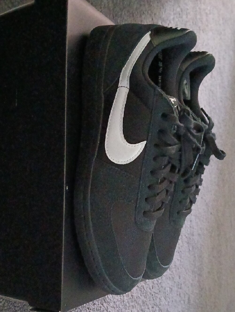 Nike Field General Black/White/ Black Suede Sneakers